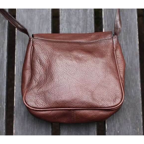 Kenneth Cole - Pebbled Leather Crossbody Mini Bag with Extra Long Strap, EUC - Picture 2 of 8